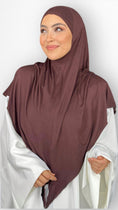 Carica l'immagine nel visualizzatore della galleria, Zip Hijab - Hijab Paradise - viscosa jersey elasticizzato - zip sul davanti - modellabile - pronto da mettere - Hijab - foulard