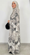Carica l'immagine nel visualizzatore della galleria, Marble Arabic Dress Antracite