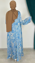 Carica l'immagine nel visualizzatore della galleria, Abito Qaftan azzurro