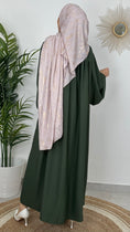 Carica l'immagine nel visualizzatore della galleria, Abaya premaman, abaya larga , abaya con zip per allattare, Hijab , Hijab Paradise, maniche larghe, donna musulmana, tacchi
