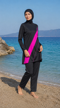 Carica l'immagine nel visualizzatore della galleria, Burkini Lina - Fucsia