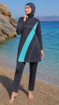 Carica l'immagine nel visualizzatore della galleria, Burkini Lina - Verde acqua