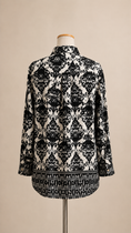 Carica l'immagine nel visualizzatore della galleria, Camicia Arabesque Nera