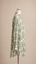 Carica l'immagine nel visualizzatore della galleria, Camicia Virelle Verde