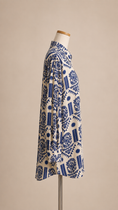 Carica l'immagine nel visualizzatore della galleria, Camicia Virelle Blu Royal