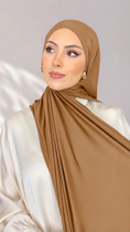 Bild in Galerie-Betrachter laden, Jersey Hijab - Caramel - Hijab Paradise