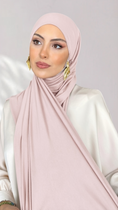 Carica l'immagine nel visualizzatore della galleria, Jersey Hijab - Lilla Rosato - Hijab Paradise