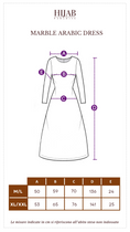 Carica l'immagine nel visualizzatore della galleria, Marble Arabic Dress Sabbia