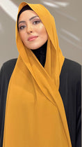 Carica l'immagine nel visualizzatore della galleria, Hijab PREMIUM CHIFFON Senape