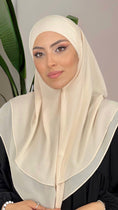 Charger l'image dans la visionneuse de la galerie, Hijab, chador, velo, turbante, foulard, copricapo, musulmano, islamico, sciarpa, Chiffon Two Layers