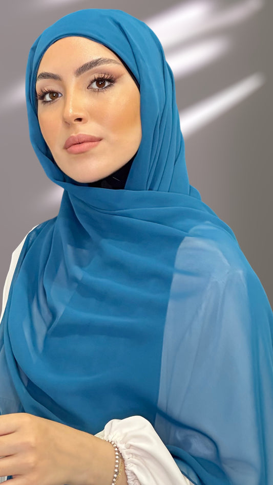 Tube Hijab Ciano