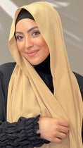 Cargar la imagen en la vista de la galería, Hijab PREMIUM CHIFFON Sabbia