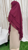 Carica l'immagine nel visualizzatore della galleria, Three layers hijab