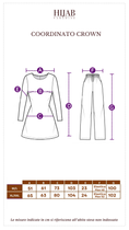 Carica l'immagine nel visualizzatore della galleria, Coordinato Crown Nero