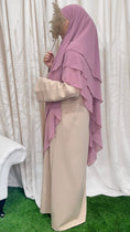 Carica l'immagine nel visualizzatore della galleria, Three layers hijab