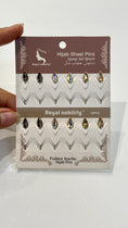 Carica l'immagine nel visualizzatore della galleria, Hijab Pins “Royal Nobility” – Set da 12 spille eleganti