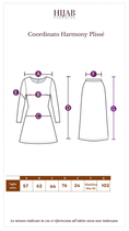 Carica l'immagine nel visualizzatore della galleria, Coordinato Harmony Plissé