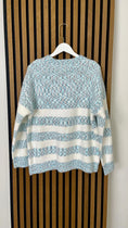 Carica l'immagine nel visualizzatore della galleria, Maglione “Cozy Stripes Knit”