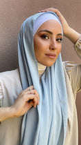 Load image into Gallery viewer, Hijab PREMIUM CHIFFON Light Blue