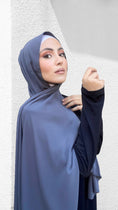 Carica l'immagine nel visualizzatore della galleria, Hijab PREMIUM CHIFFON Grigio Topo - Hijab Paradise