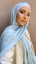 Load image into Gallery viewer, Hijab PREMIUM CHIFFON Light Blue