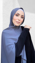 Carica l'immagine nel visualizzatore della galleria, Hijab PREMIUM CHIFFON Grigio Topo - Hijab Paradise