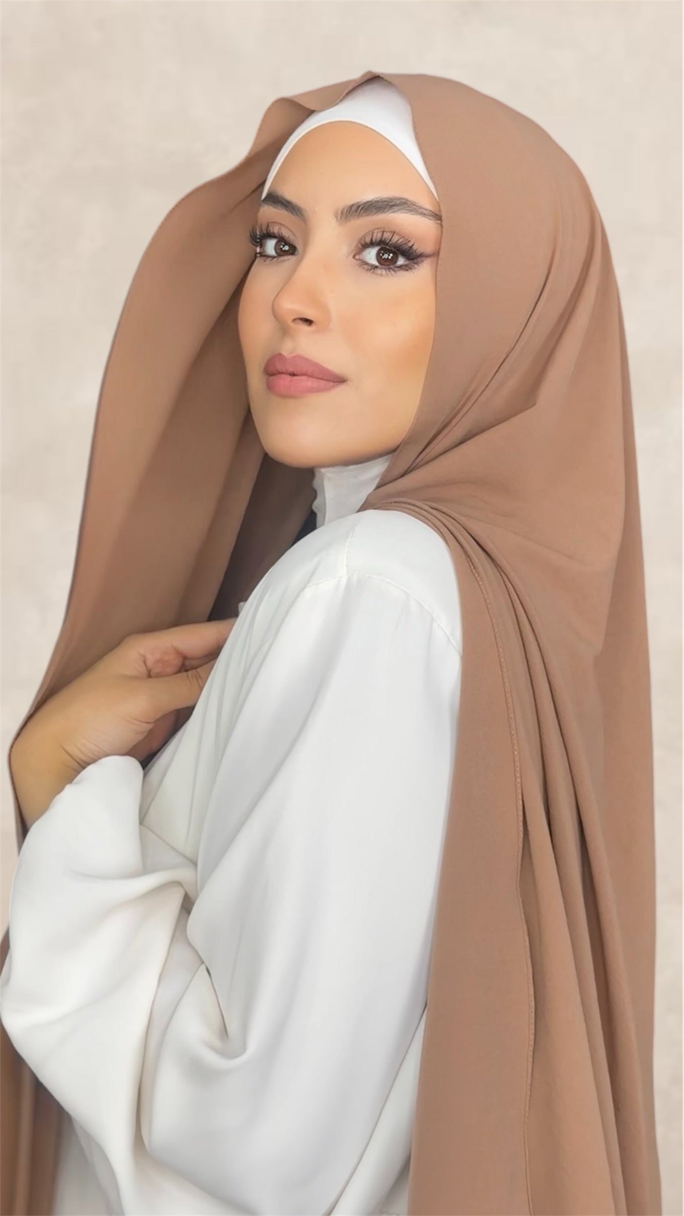 Slim Hijab Brown Sugar