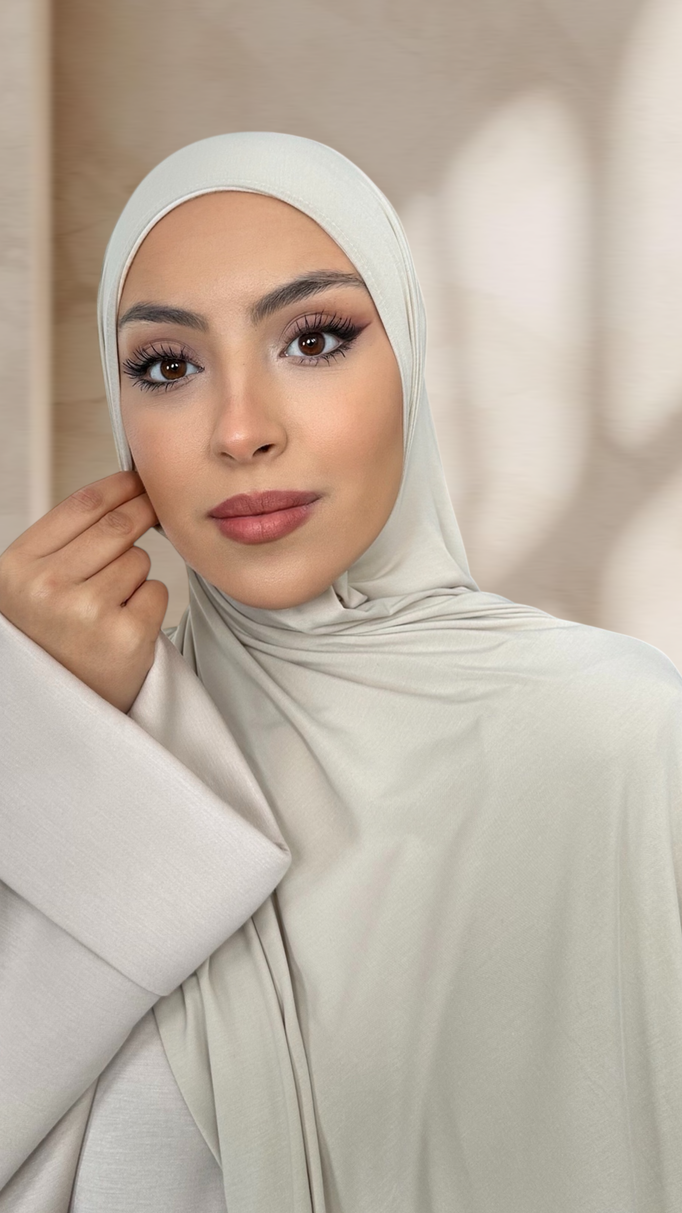 Bamboo Hijab Beige