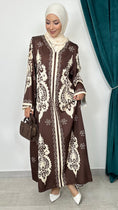 Carica l'immagine nel visualizzatore della galleria, Arabesque Abaya Marrone - Hijab Paradise 
