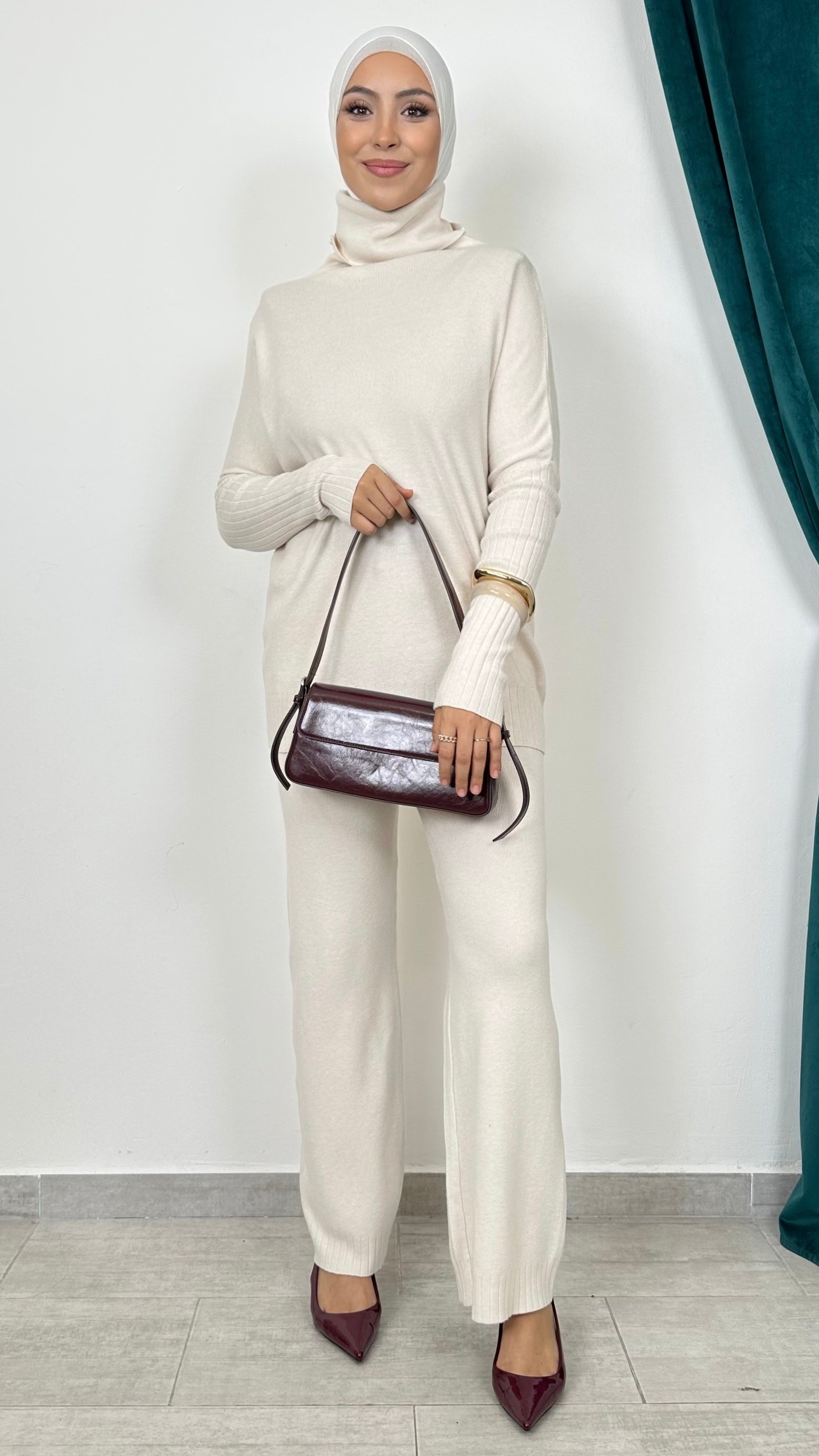 Essential Knit Set – Completo Dolcevita in Maglia