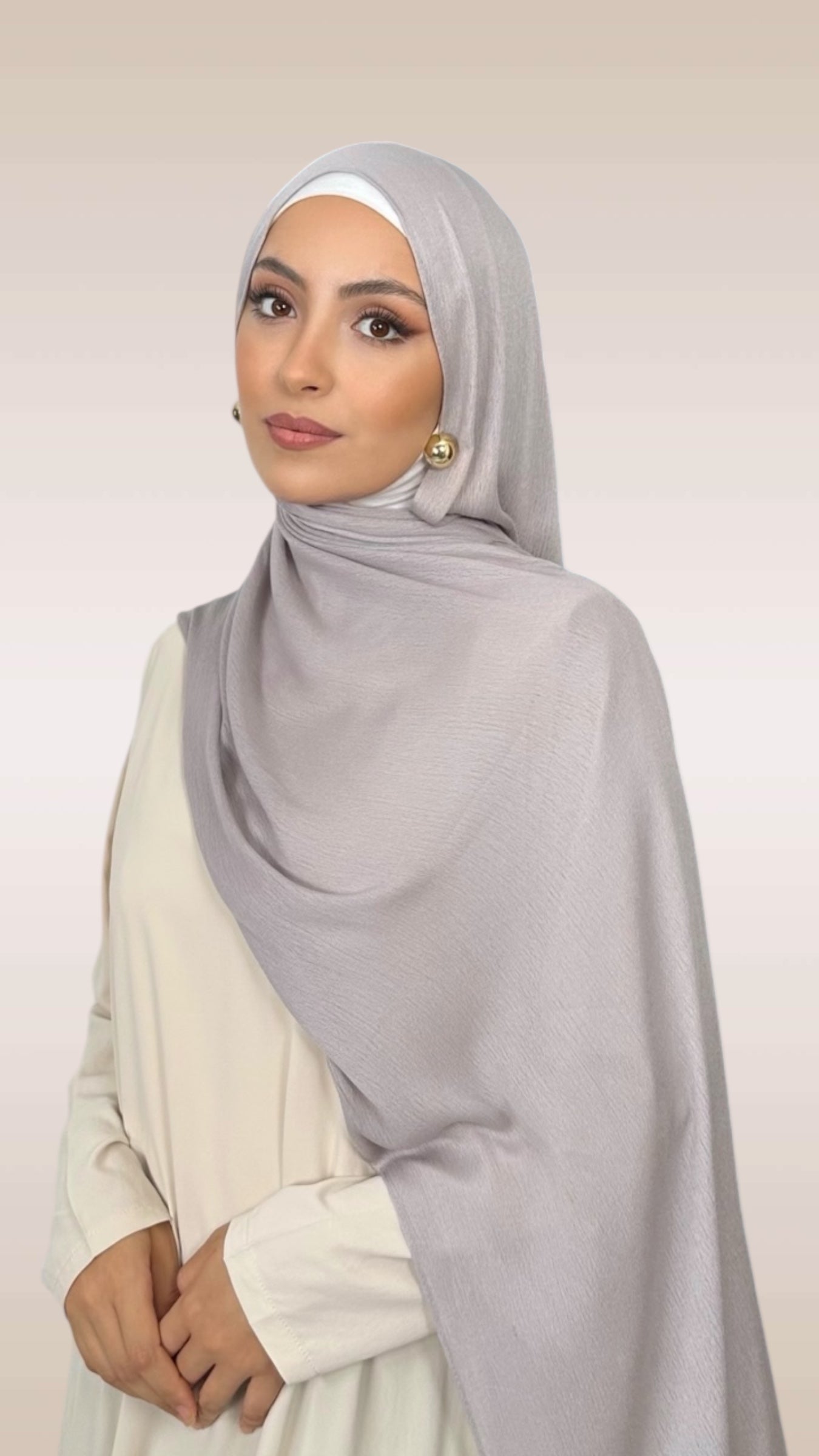 Essential Modal Silver - Hijab Paradise 