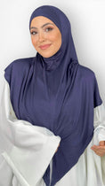 Cargar la imagen en la vista de la galería, Zip Hijab - Hijab Paradise - viscosa jersey elasticizzato - zip sul davanti - modellabile - pronto da mettere - Hijab - foulard
