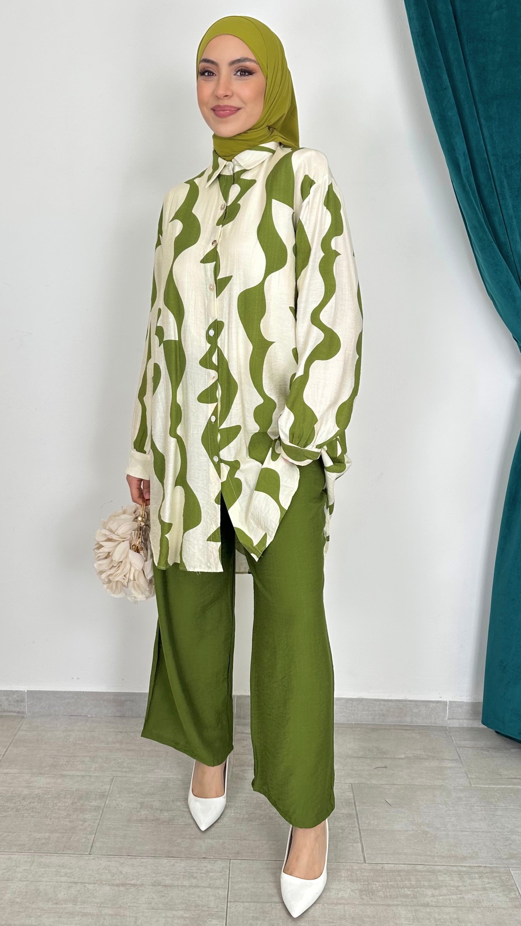 Coordinato Waves Verde