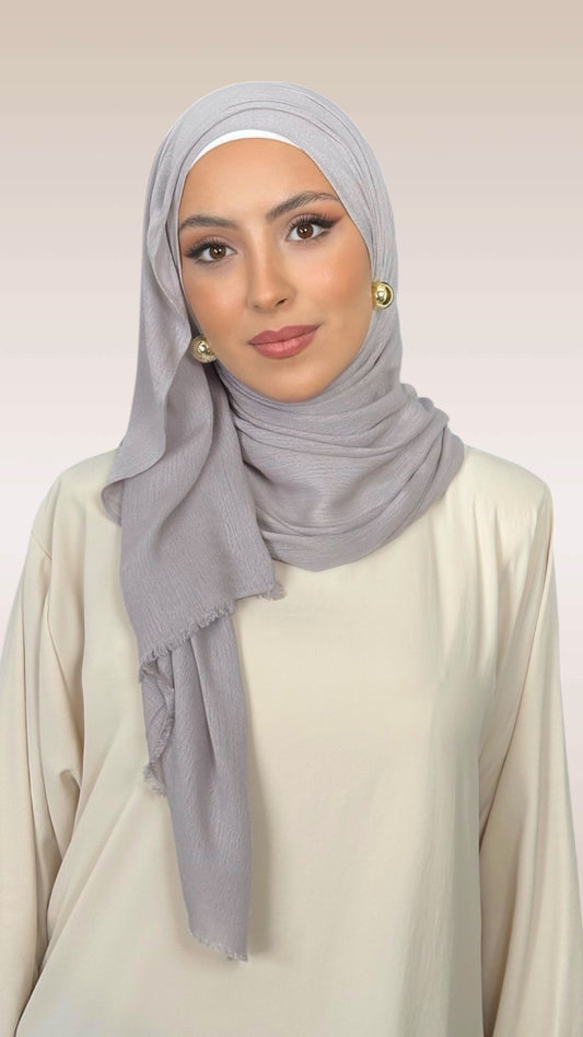 Essential Modal Silver - Hijab Paradise 