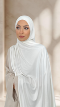 Bild in Galerie-Betrachter laden, Bamboo Hijab Bianco panna
