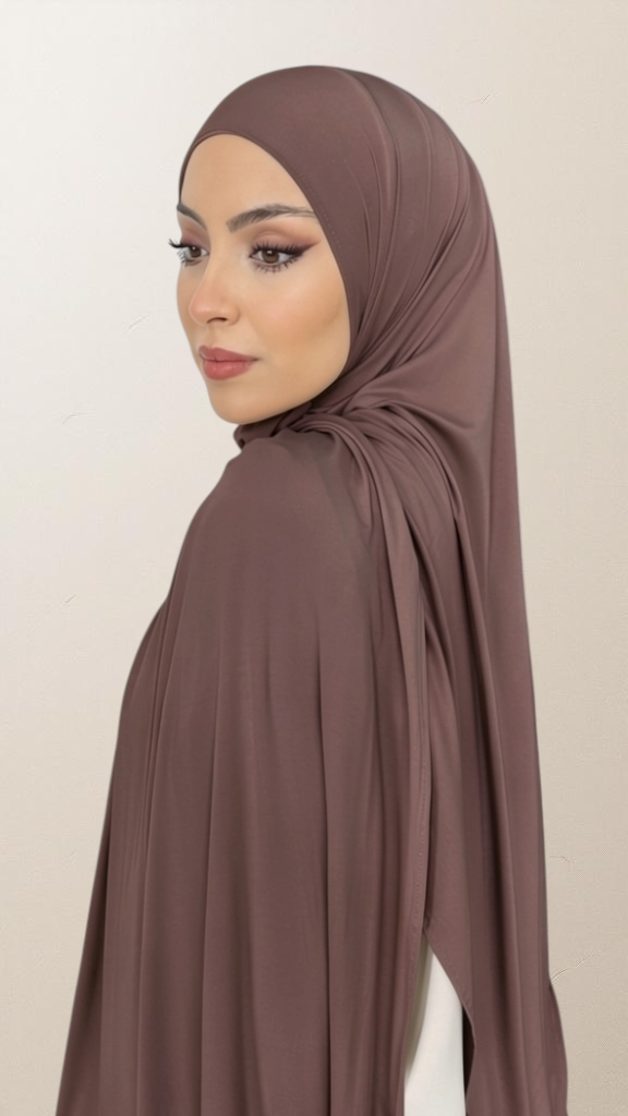 Bamboo Hijab Moka - Hijab Paradise 
