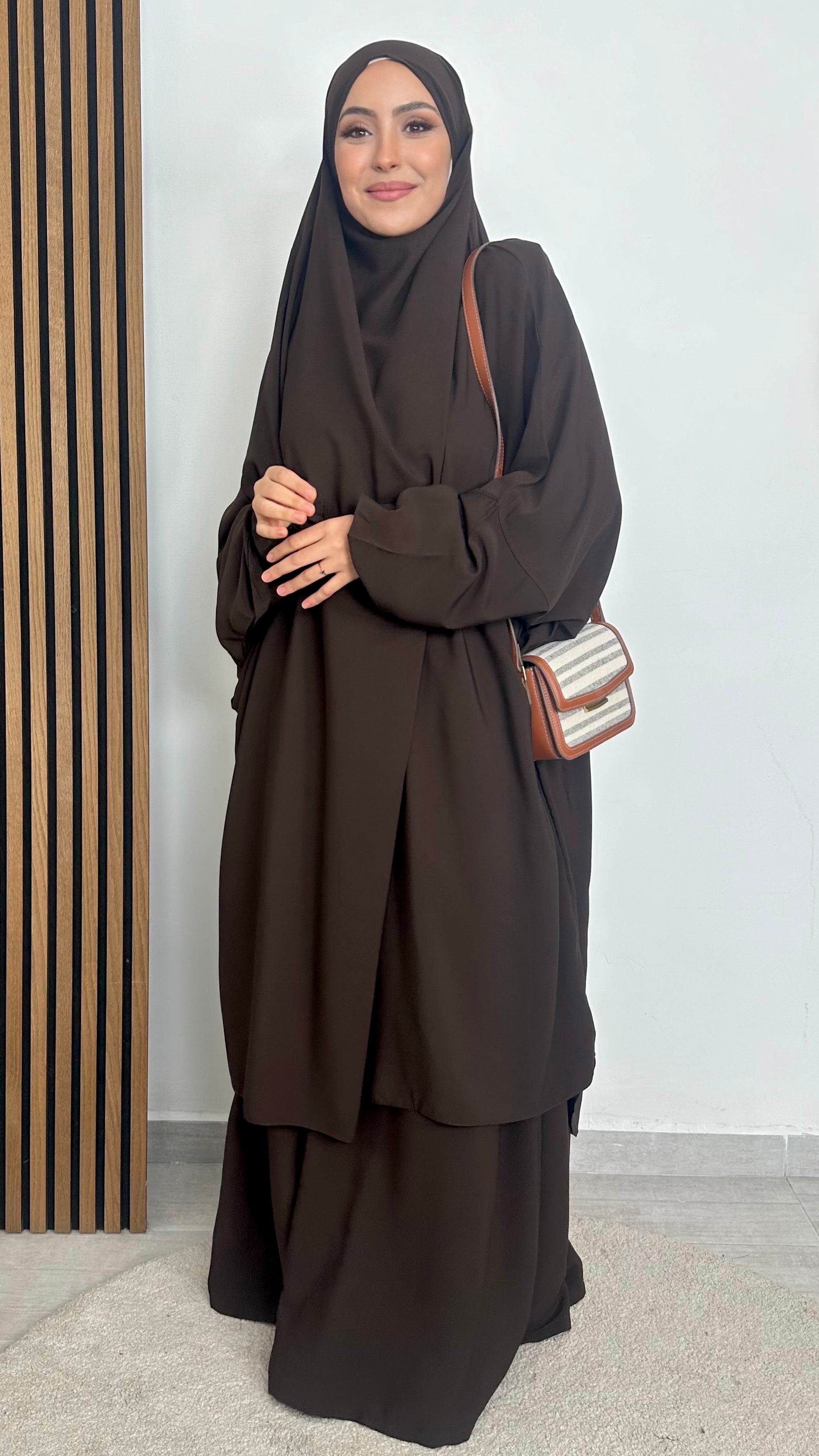 Basic Khimar con gonna