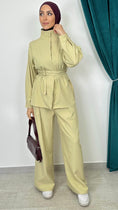 Carica l'immagine nel visualizzatore della galleria, Silk Elegance Set Pistache - Hijab Paradise 
