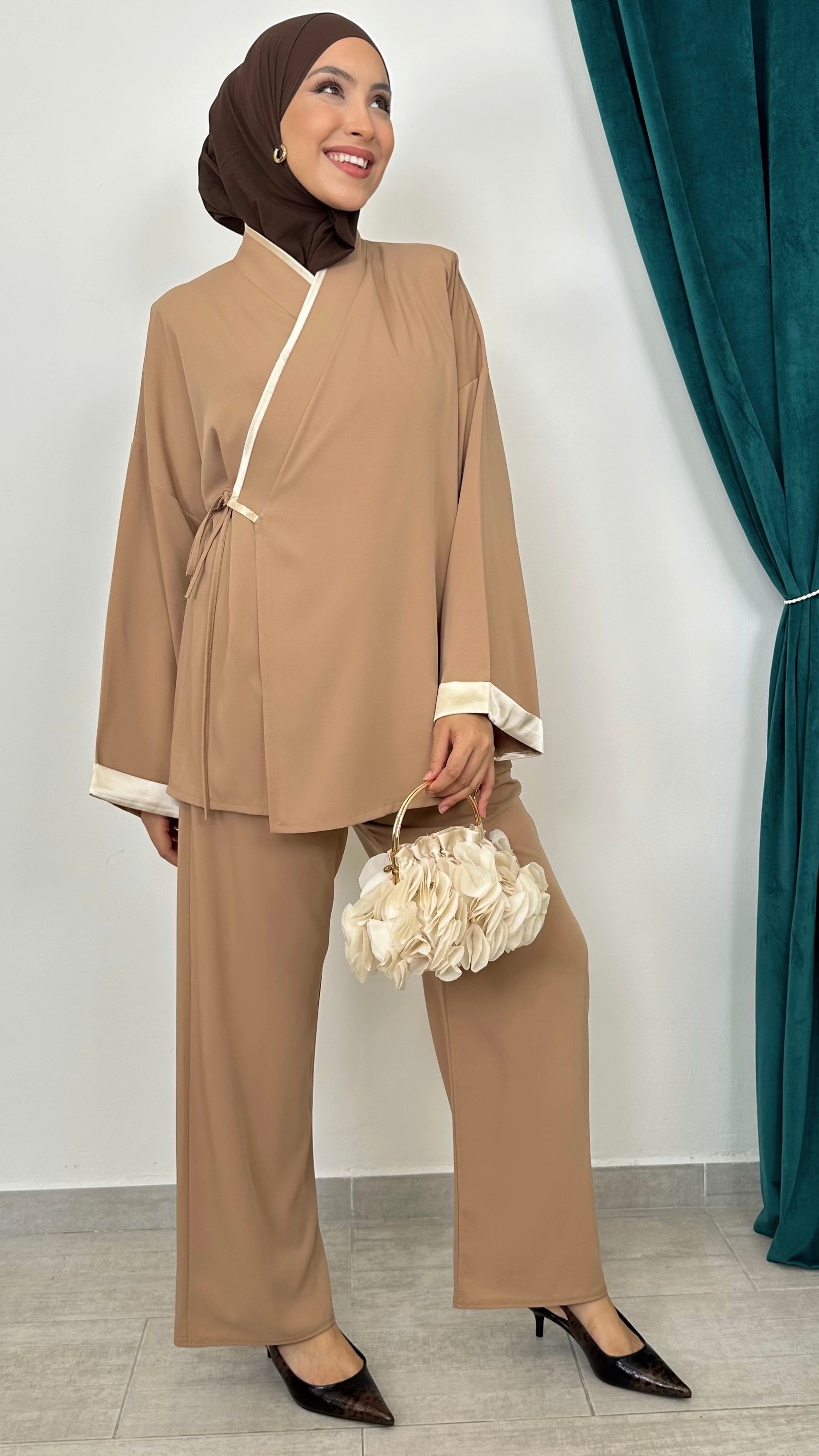 Coordinato Kimono con Pantalone