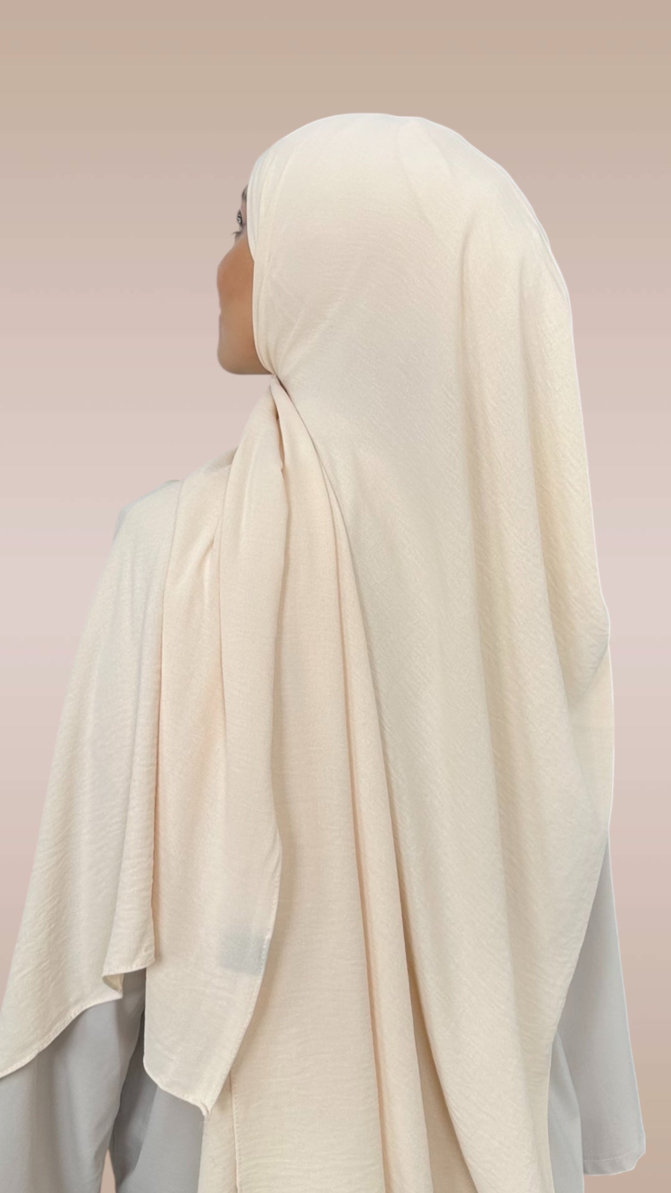 HIJAB PRONTO DA METTERE CRINCKLE CREPE