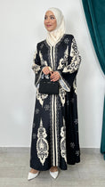Carica l'immagine nel visualizzatore della galleria, Arabesque Abaya Nero - Hijab Paradise 
