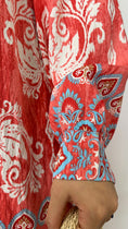 Carica l'immagine nel visualizzatore della galleria, Coordinato Boho Paisley Corallo
