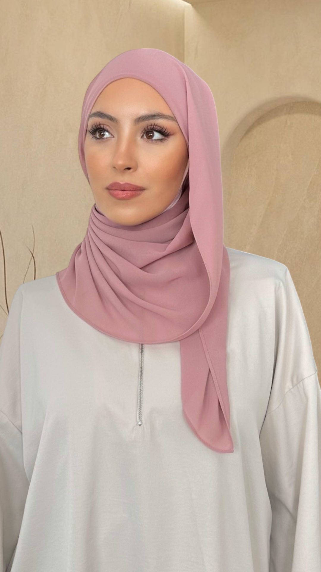 Hijab Chiffon Pronto Da Mettere