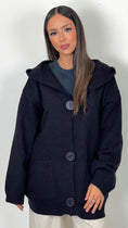Charger l'image dans la visionneuse de la galerie, Cardigan “Cozy Hood Knit”
