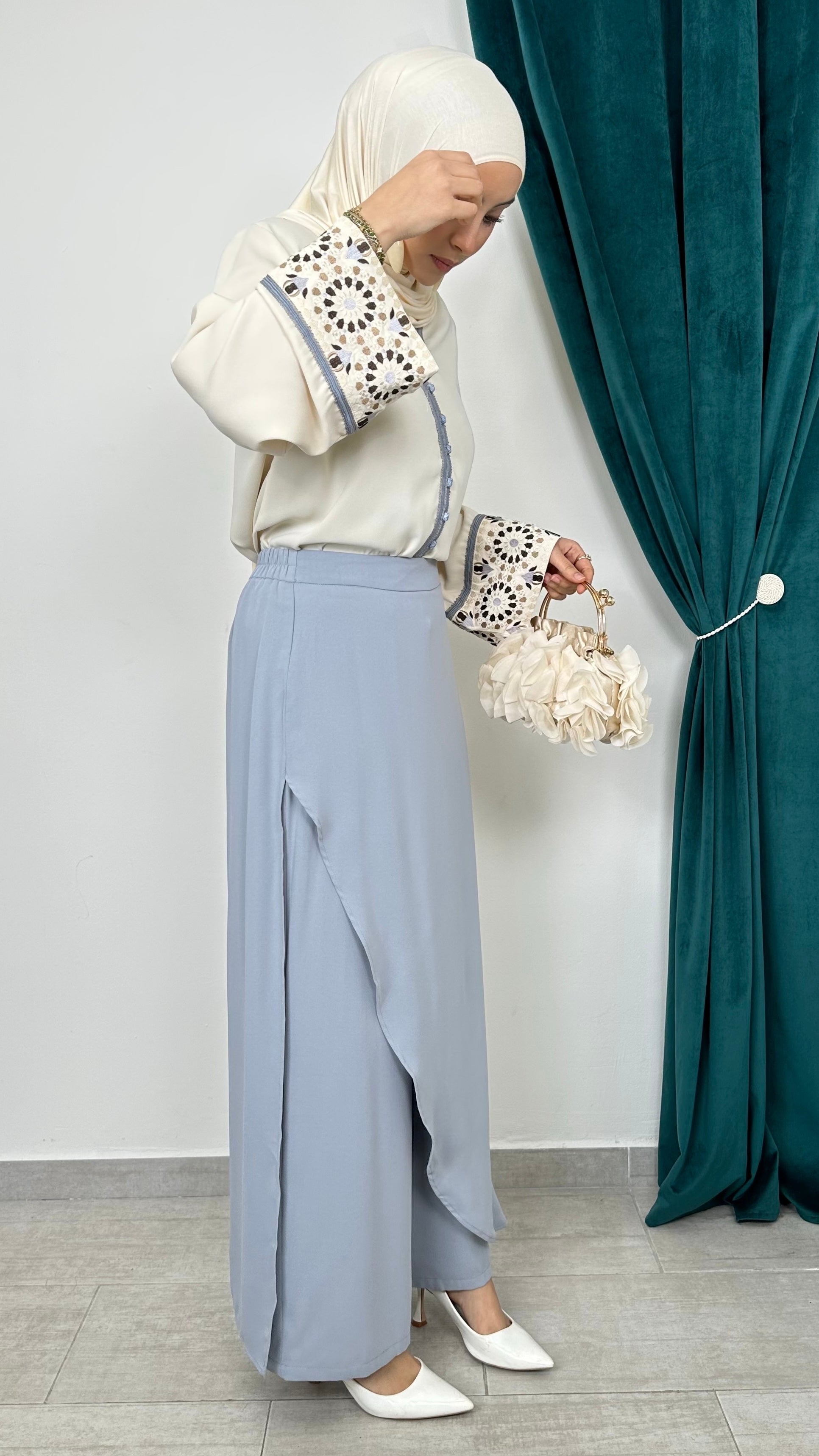 Coordinato – Liréa Pantalone effetto Gonna - Hijab Paradise 