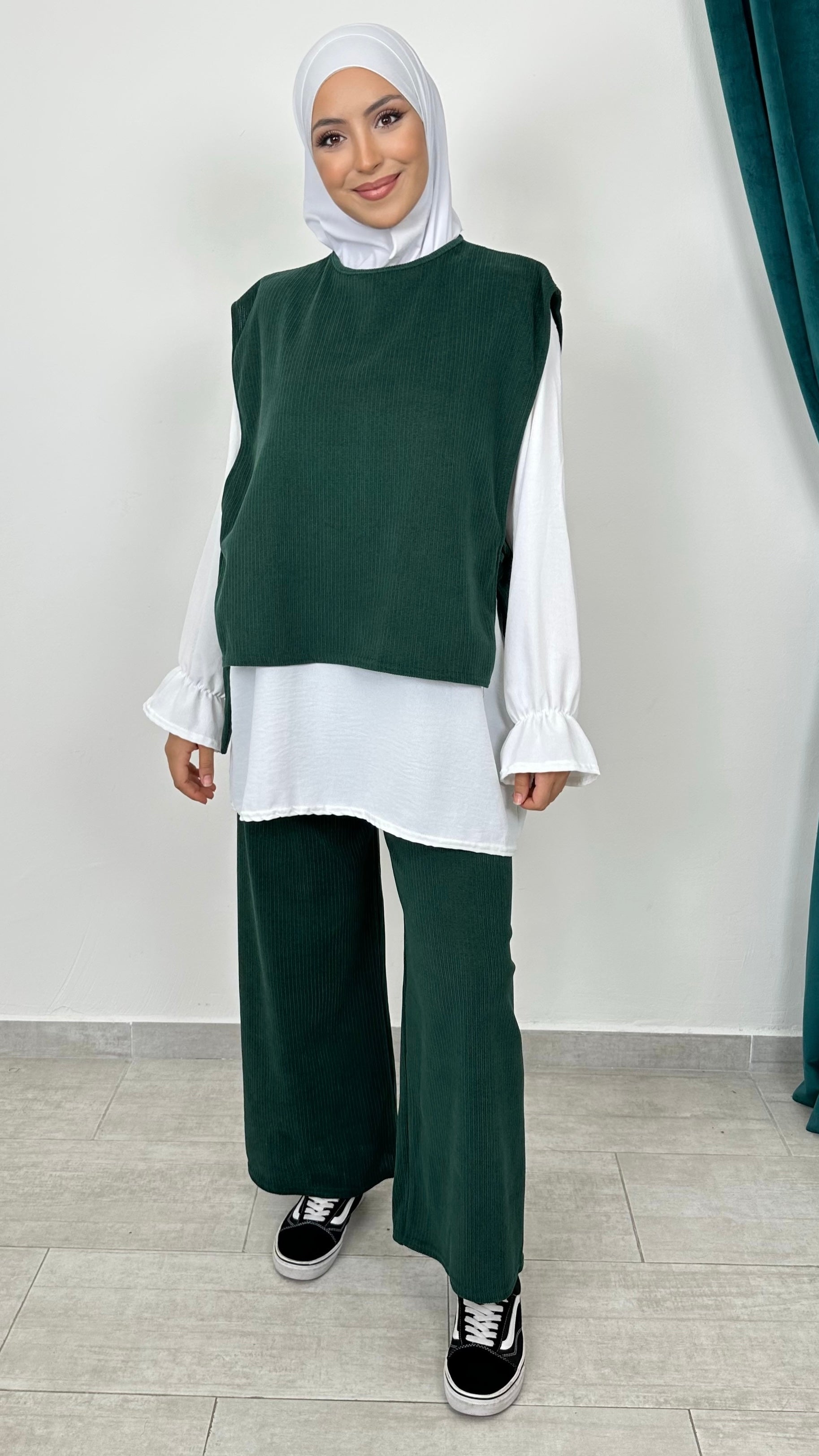 Coordinato 3 Pezzi Corduroy