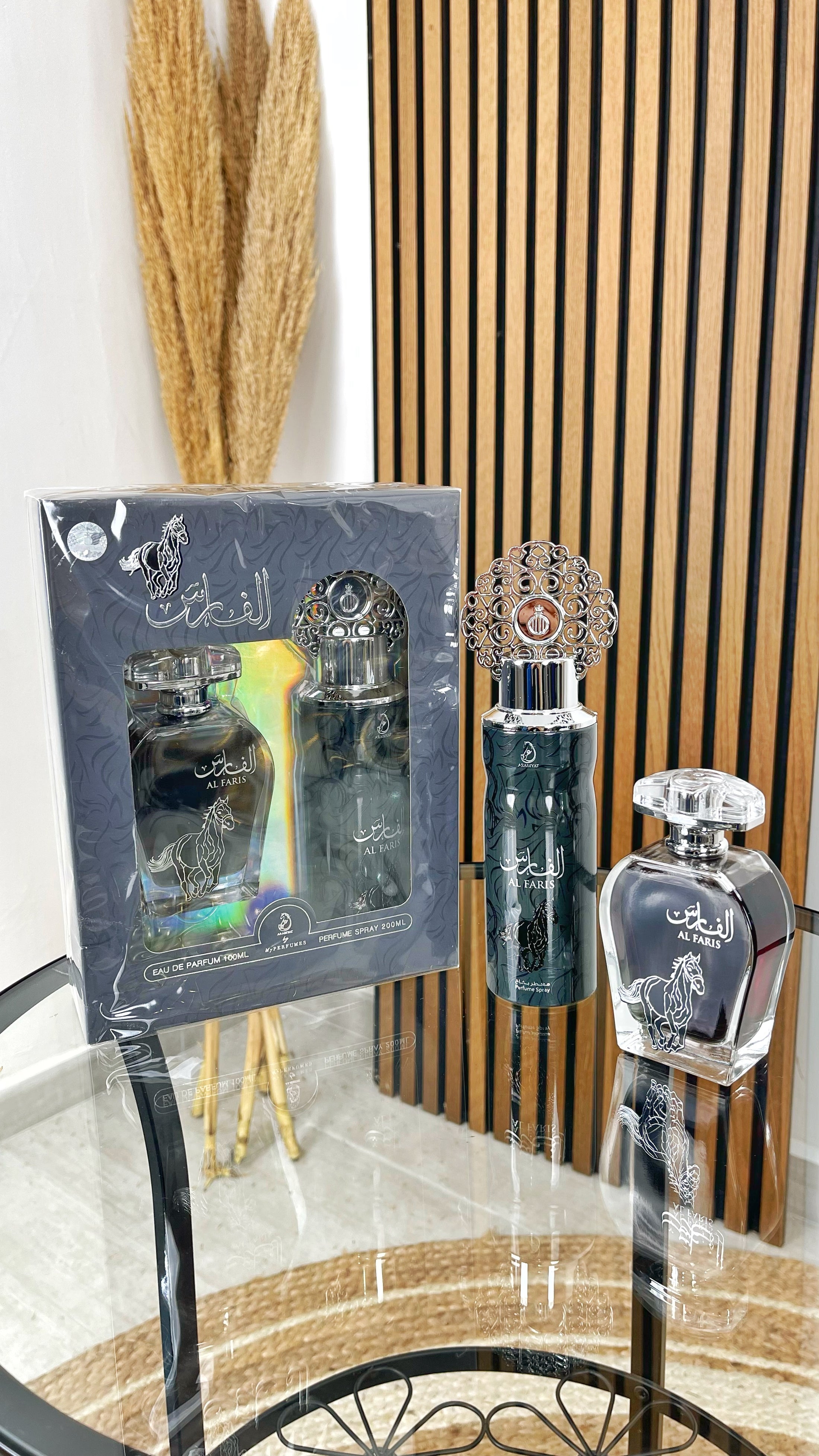 Set regalo Al Faris 100ml + Deo 200ml - Hijab Paradise - profumo e deodorante - set regalo