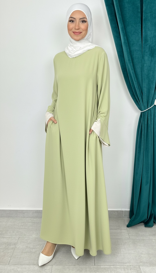 Abaya Classic Flow Avocado