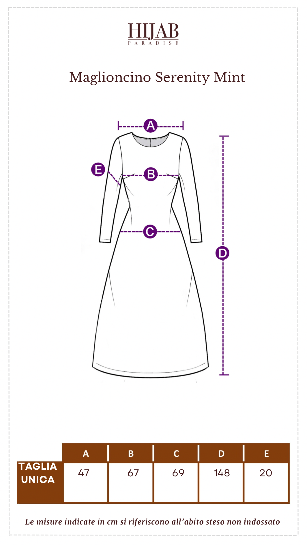 Maglioncino Serenity Mint - Hijab Paradise 