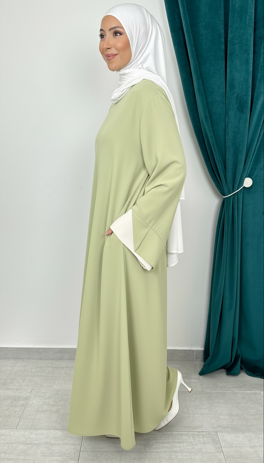 Abaya Classic Flow Avocado